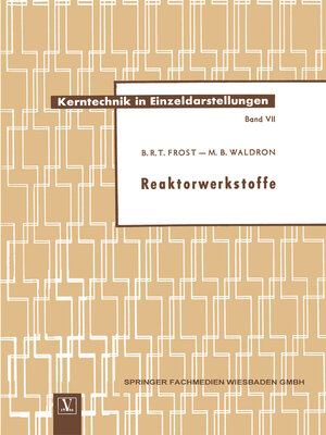 cover image of Reaktorwerkstoffe